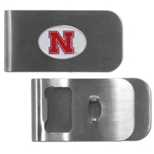 将图片加载到图库查看器，NCAA Team Money Clip Bottle Opener - Assorted Teams Choose Your
