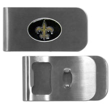 将图片加载到图库查看器，NFL Team Money Clip Bottle Opener - Assorted Teams Choose Your
