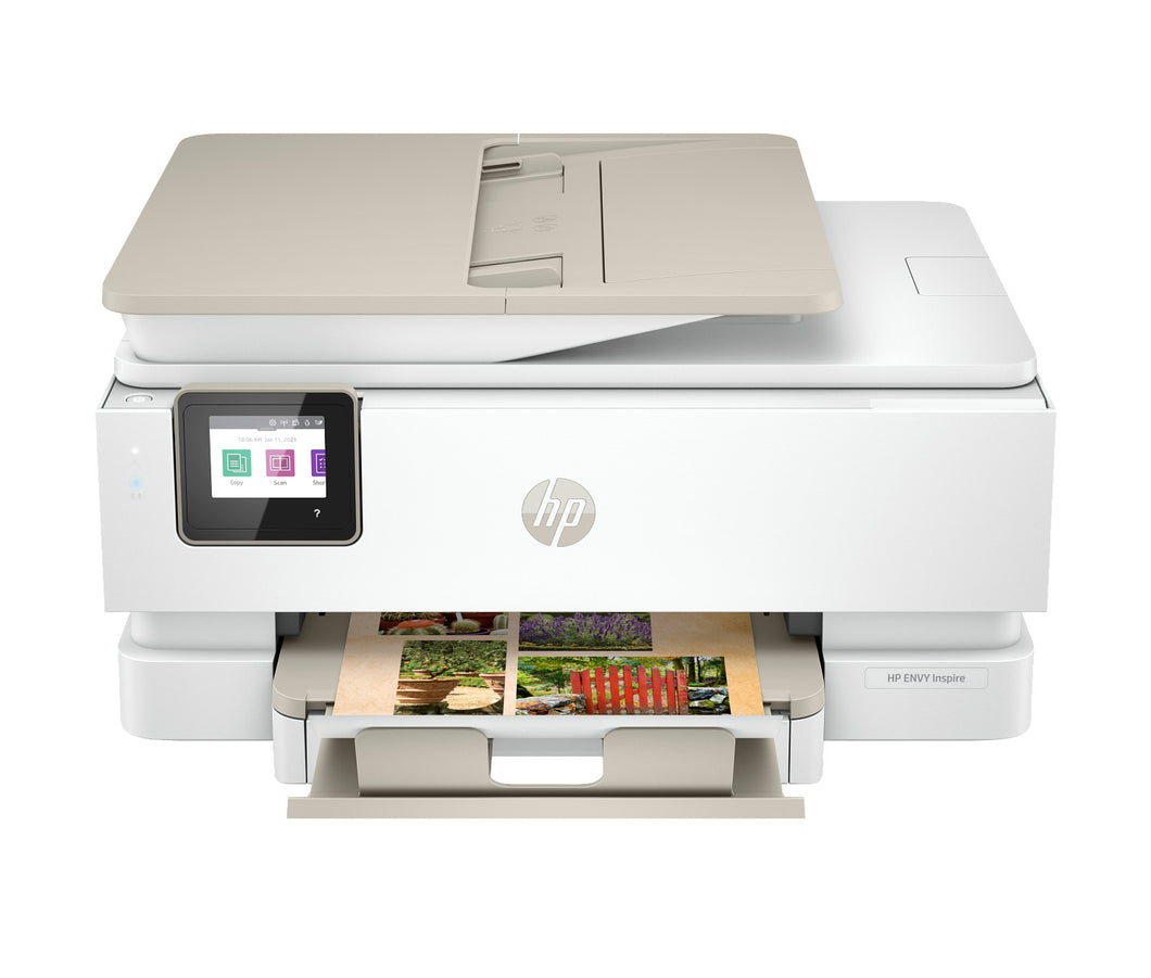 HP ENVY Inspire 7958e Wireless All-in-One Color Inkjet Printer New No Box Ink includes