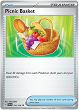 Load image into Gallery viewer, Scarlet and Violet Scarlet &amp; Violet - 184 Picnic Basket
