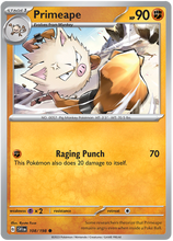 Load image into Gallery viewer, Scarlet and Violet Scarlet &amp; Violet - 108 Primeape

