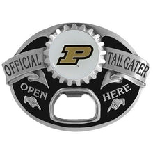 将图片加载到图库查看器，NCAA Team Tailgater Belt Buckle Bottle Opener - Assorted Teams Choose Your
