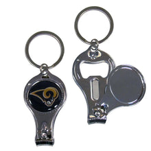 Load image into Gallery viewer, NFL Team Keychain Bottle Opener   Choose  Your
