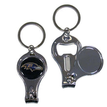 Load image into Gallery viewer, NFL Team Keychain Bottle Opener   Choose  Your
