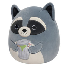 Load image into Gallery viewer, Squishmallows Rocky the Racoon Holding A Garbage Can 12&quot; Stuffed Plush
