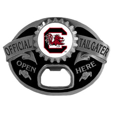 将图片加载到图库查看器，NCAA Team Tailgater Belt Buckle Bottle Opener - Assorted Teams Choose Your
