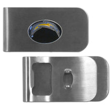 将图片加载到图库查看器，NFL Team Money Clip Bottle Opener - Assorted Teams Choose Your
