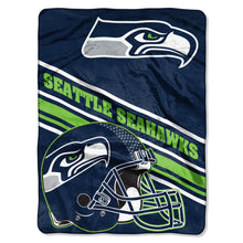 Load image into Gallery viewer, NFL Team Raschel Throw 60&quot;x80&quot; Assorted Teams Choose Your
