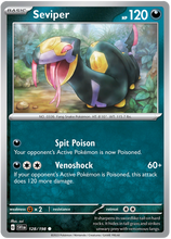 Load image into Gallery viewer, Scarlet and Violet Scarlet &amp; Violet - 128 Seviper
