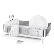 将图片加载到图库查看器，simplehuman Stainless Steel Frame Dish Rack
