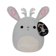 Squishmallows Coralie the Cream Jackalope with White Fuzzy Belly 12