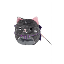 Load image into Gallery viewer, Squishmallows Xiomara the Black Cat Wearing Vampire Costume 4.5&quot; 2023 Halloween Collection Stuffed Plush
