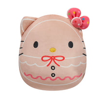 Load image into Gallery viewer, Squishmallows Gingerbread Hello Kitty 8&quot; 2023 Sanrio Winter Collection Stuffed Plush
