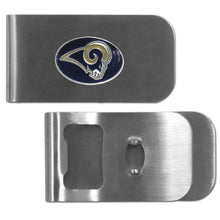 将图片加载到图库查看器，NFL Team Money Clip Bottle Opener - Assorted Teams Choose Your
