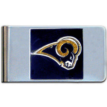将图片加载到图库查看器，NFL Team Stainless Steel Money Clip - Choose Yours
