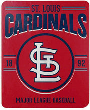 将图片加载到图库查看器，MLB Fleece Blanket 50&quot;x60&quot; Assorted Teams Choose Yours
