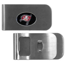 将图片加载到图库查看器，NFL Team Money Clip Bottle Opener - Assorted Teams Choose Your
