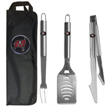 将图片加载到图库查看器，NFL Team 3 Piece Steel BBQ Set - Assorted Teams Choose Your
