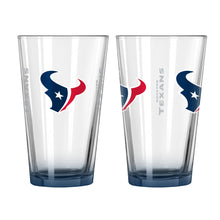 Load image into Gallery viewer, NFL Teams 16 oz Pint Glass - Assorted Team &amp; Style Choose your
