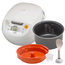 将图片加载到图库查看器，Tiger 5.5-Cup Electric Rice Cooker, Auto Warmer, Programmable
