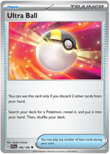 Load image into Gallery viewer, Scarlet and Violet Scarlet &amp; Violet - 196 Ultra Ball
