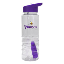 Load image into Gallery viewer, NFL Team Filter Water Bottle &amp; Stainless Steel Water Bottle - Choose Yours

