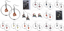 Load image into Gallery viewer, MLB Team Earring- Assorted Teams &amp; Style Choose Your
