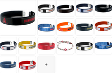 Load image into Gallery viewer, MLB Team Fan Band Bracelet &amp; Frozen Rope Blacelet - Choose Yours

