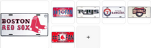 Load image into Gallery viewer, MLB Team License Plate Assorted Team &amp; Style Choose Your
