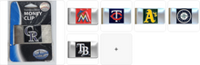 Load image into Gallery viewer, MLB Team Stainless Steel Money Clip - Choose Yours
