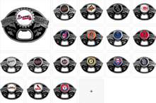 تحميل الصورة إلى عارض المعرض، MLB Team Tailgater Belt Buckle Bottle Opener - Assorted Teams Choose Your
