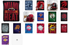 将图片加载到图库查看器，NBA Team Raschel Throw Assorted Style &amp; Teams Choose Your
