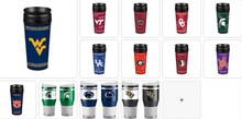 将图片加载到图库查看器，NCAA Official Team Tumbler - Assorted Team &amp; Style Choose your
