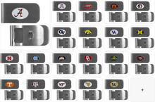 将图片加载到图库查看器，NCAA Team Money Clip Bottle Opener - Assorted Teams Choose Your
