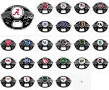 将图片加载到图库查看器，NCAA Team Tailgater Belt Buckle Bottle Opener - Assorted Teams Choose Your
