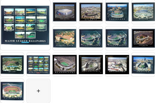 تحميل الصورة إلى عارض المعرض، NFL/MLB/NCAA  8&quot;x10&quot; Field Stadium Poster Print Framed
