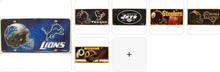 将图片加载到图库查看器，NFL Team License Plate Assorted Team &amp; Style Choose Your

