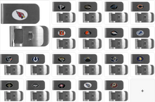 将图片加载到图库查看器，NFL Team Money Clip Bottle Opener - Assorted Teams Choose Your
