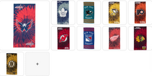 将图片加载到图库查看器，NHL Beach Towel 30&quot;x60&quot; Assorted Team Choose Your
