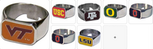 تحميل الصورة إلى عارض المعرض، NCAA Official Team Ring/Bottle Opener - Assorted Team Choose your
