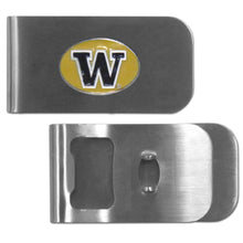 将图片加载到图库查看器，NCAA Team Money Clip Bottle Opener - Assorted Teams Choose Your
