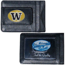 Load image into Gallery viewer, NCAA Team Leather Cash &amp; Cardholder - Choose Yours
