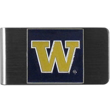 Load image into Gallery viewer, NCAA Team Stainless Steel Money Clip - Choose Yours
