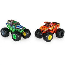 Load image into Gallery viewer, Monster Jam Grave Digger Vs. El Toro Loco - 1:64 Scale Monster Trucks - walk-of-famesports
