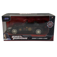 Load image into Gallery viewer, Jada Fast &amp; the Furious Johnny&#39;s Honda S2000 1:32 Diecast
