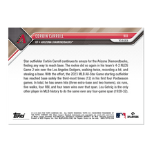 Load image into Gallery viewer, Corbin Carroll - 2023 MLB TOPPS NOW® Card 981 - PR: 1645
