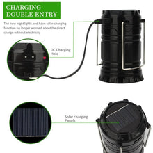 将图片加载到图库查看器，Lanterns, Rechargeable Led Camping Lantern, Solar Lantern Flashlights Charging for Phone

