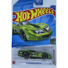 Load image into Gallery viewer, Hot Wheels &#39;76 Greenwood Corvette HW Contoured 1/5 21/250
