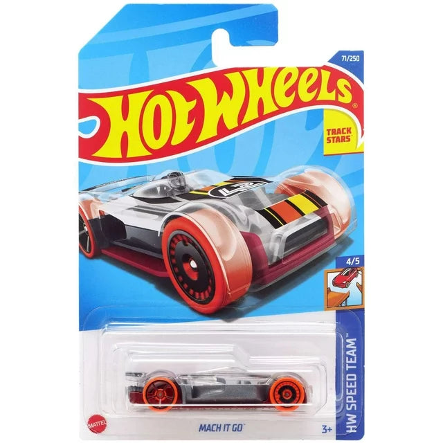 Hot Wheels Mach It Go HW Speed Team 4/5 71/250 - Assorted Colors