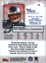 Load image into Gallery viewer, 2020 Topps Gold Label Duce Staley #18 Philadelphia Eagles
